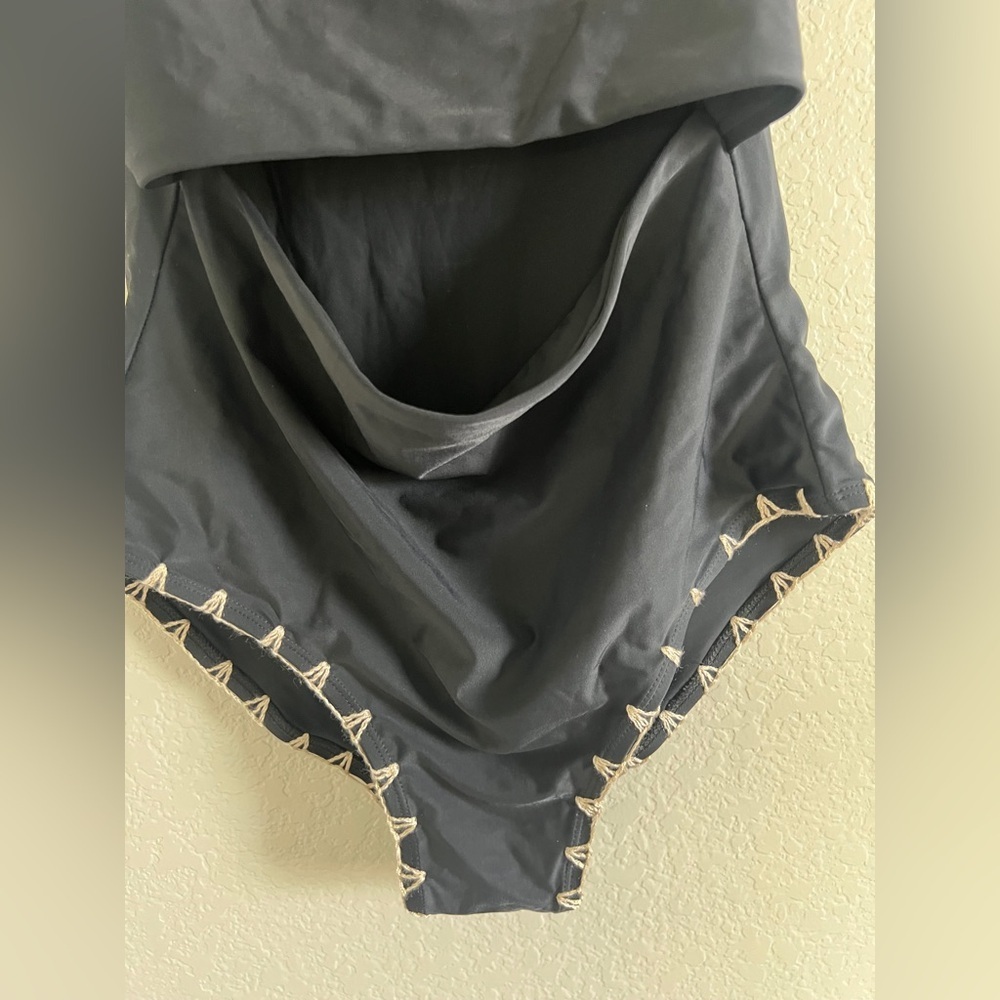 Carolina Socías Vera Black One Piece Swim Suit . Size M - Picture 7 of 13